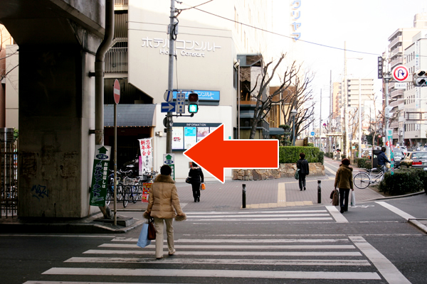 新大阪秘密倶楽部までの道順