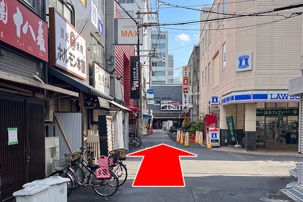 新大阪秘密倶楽部までの道順
